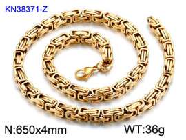 SS Gold-Plating Necklace