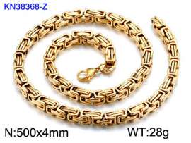 SS Gold-Plating Necklace