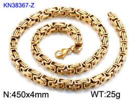 SS Gold-Plating Necklace