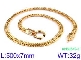 SS Gold-Plating Necklace