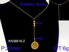 SS Gold-Plating Necklace