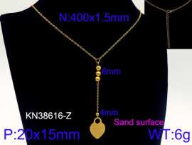 SS Gold-Plating Necklace