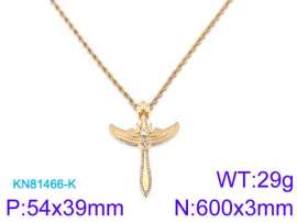 SS Gold-Plating Necklace