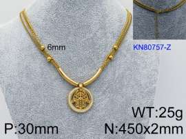 SS Gold-Plating Necklace