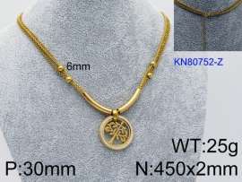 SS Gold-Plating Necklace