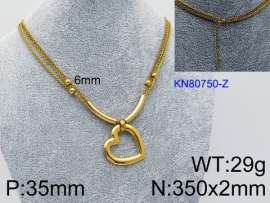 SS Gold-Plating Necklace