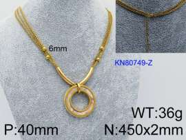 SS Gold-Plating Necklace