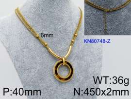 SS Gold-Plating Necklace