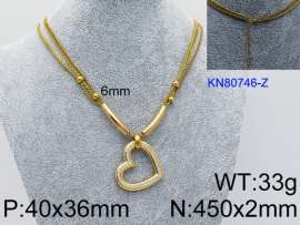 SS Gold-Plating Necklace