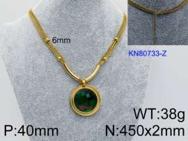 SS Gold-Plating Necklace