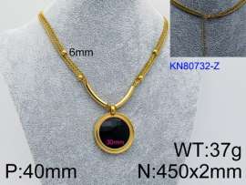 SS Gold-Plating Necklace