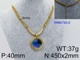 SS Gold-Plating Necklace