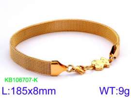 Stainless Steel Gold-plating Bracelet