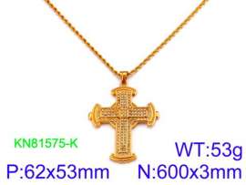 SS Gold-Plating Necklace