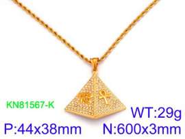 SS Gold-Plating Necklace