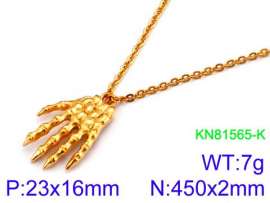 SS Gold-Plating Necklace