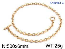 SS Gold-Plating Necklace