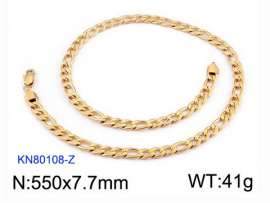 SS Gold-Plating Necklace