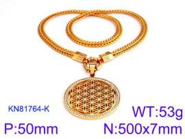 SS Gold-Plating Necklace