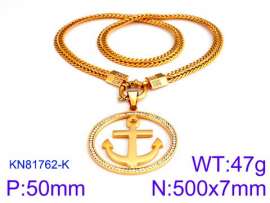 SS Gold-Plating Necklace