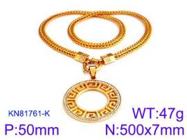 SS Gold-Plating Necklace