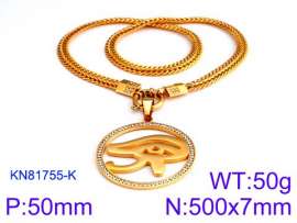 SS Gold-Plating Necklace