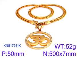 SS Gold-Plating Necklace