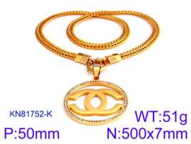 SS Gold-Plating Necklace