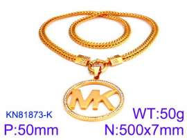 SS Gold-Plating Necklace