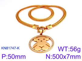 SS Gold-Plating Necklace