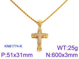 SS Gold-Plating Necklace