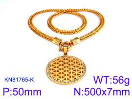 SS Gold-Plating Necklace