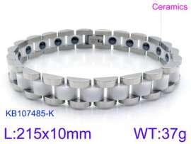 Stainless steel with Ceramic Bracelet