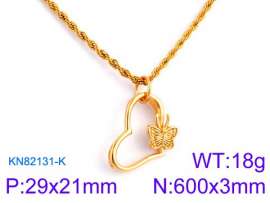 SS Gold-Plating Necklace