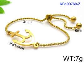 Stainless Steel Gold-plating Bracelet