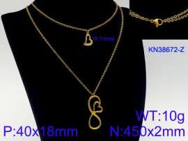 SS Gold-Plating Necklace