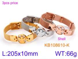 Stainless Steel Gold-plating Bracelet