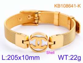 Stainless Steel Gold-plating Bracelet