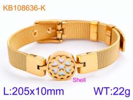 Stainless Steel Gold-plating Bracelet