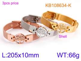 Stainless Steel Gold-plating Bracelet