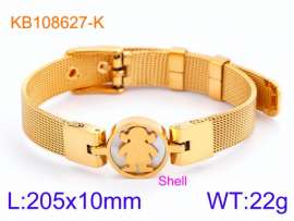 Stainless Steel Gold-plating Bracelet