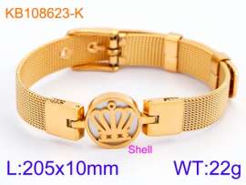 Stainless Steel Gold-plating Bracelet