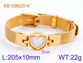 Stainless Steel Gold-plating Bracelet