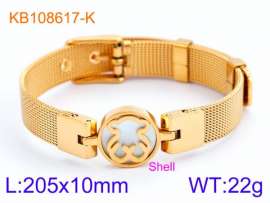 Stainless Steel Gold-plating Bracelet