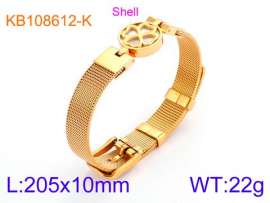 Stainless Steel Gold-plating Bracelet