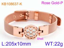 Stainless Steel Rose Gold-plating Bracelet