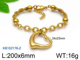 Stainless Steel Gold-plating Bracelet