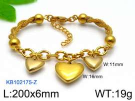 Stainless Steel Gold-plating Bracelet