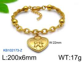 Stainless Steel Gold-plating Bracelet