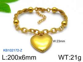 Stainless Steel Gold-plating Bracelet